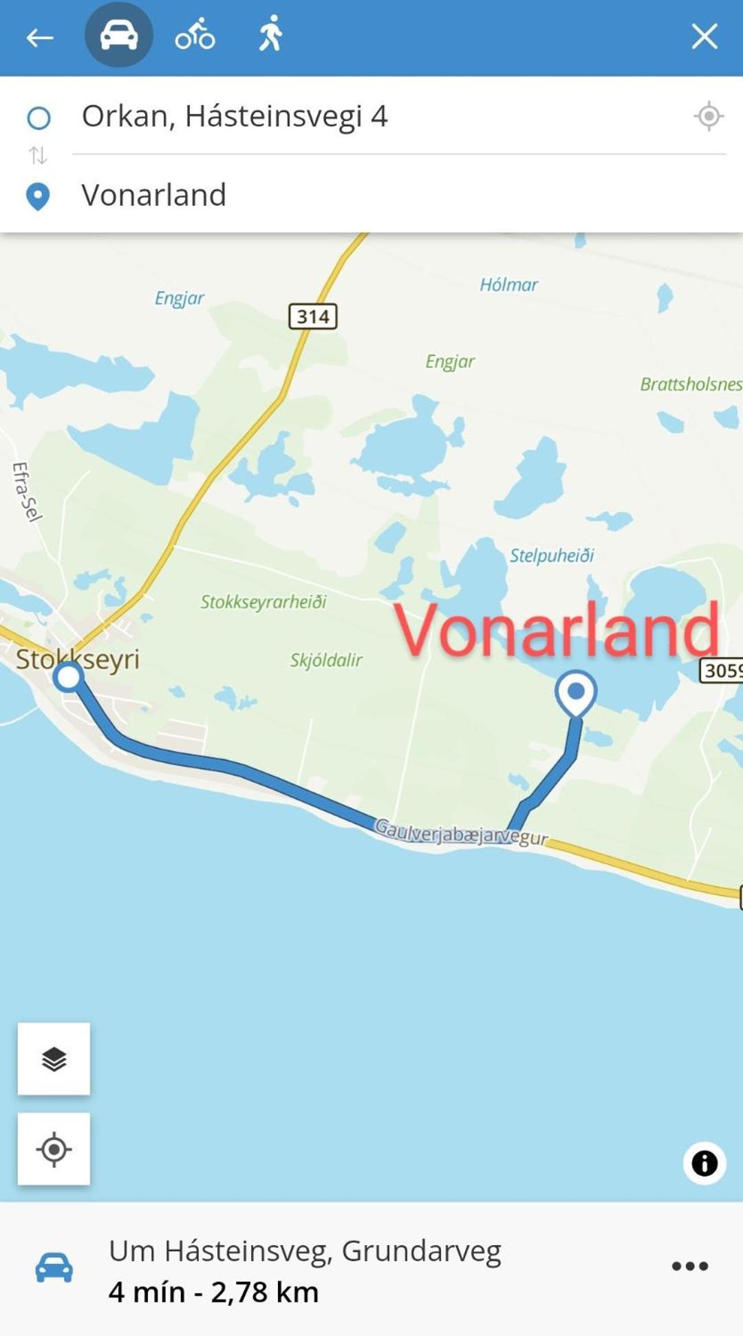 Pensjonat Vonarland Stokkseyri Zewnętrze zdjęcie